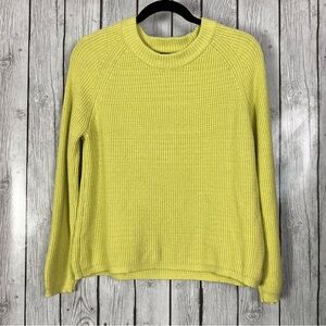 T Tahari Lime Green Sweater Size S